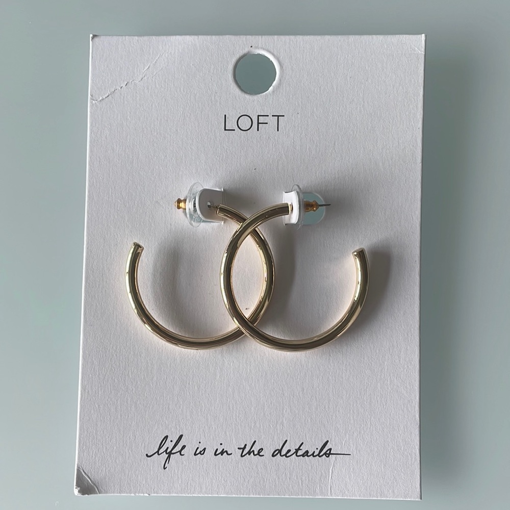 LOFT Hoop Earrings